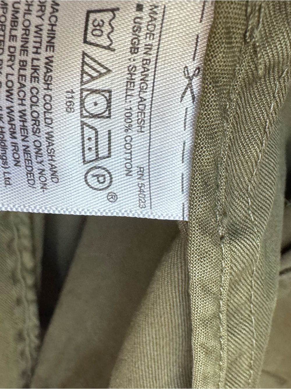 Banana Republic Olive Ruffle-Front Utility Jacket - Picture 5 of 6